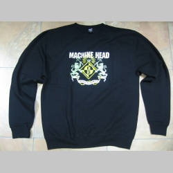 Machine Head  čierna pánska mikina 80%bavlna 20%polyester - posledný kus veľkosť L .Tento model do budúcna už nebude